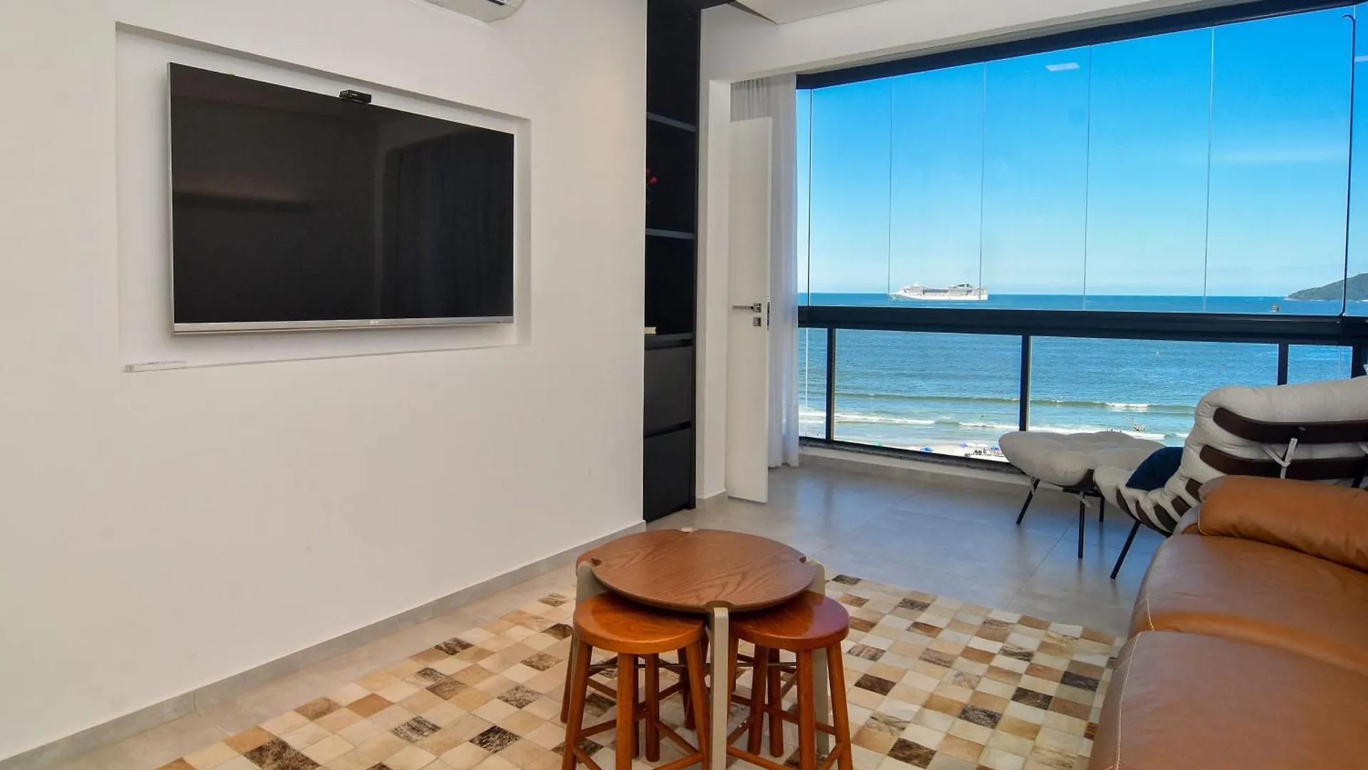 Requinte Com Vista Mar Na Av. Atlantica P2178 Apartamento Balneário Camboriú